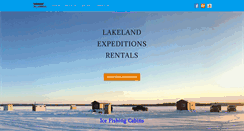 Desktop Screenshot of lakelandexpeditions.com