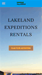 Mobile Screenshot of lakelandexpeditions.com